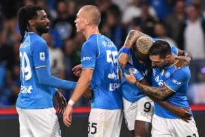 Garcia e i calciatori del Napoli socialismo azzurro