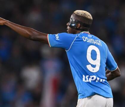 «Osimhen come Messi, se ha paura non te ne accorgi. E certo non si deprime per TikTok» «Osimhen come Messi, se ha paura non te ne accorgi. E certo non si deprime per TikTok»