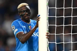 Osimhen De Laurentiis Uefa Mazzarri Napoli