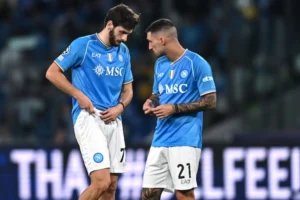 il Napoli Neres Conte Kvara
