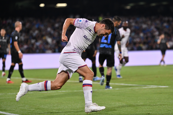 Brekalo, il suo è il terzo della Fiorentina in casa del Napoli nei primi 10′ Brekalo, il suo è il terzo della Fiorentina in casa del Napoli nei primi 10′