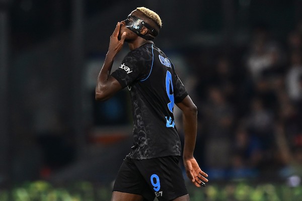 Osimhen contro l’Atalanta dovrebbe avere trenta minuti nelle gambe (Sky) Osimhen contro l’Atalanta dovrebbe avere trenta minuti nelle gambe (Sky)