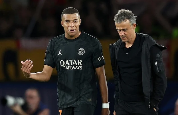 Mbappé Psg Luis Enrique Barcellona