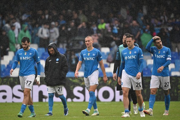 Il Napoli ha fatto 7 punti al Maradona: hanno fatto peggio solo squadre in zona retrocessione