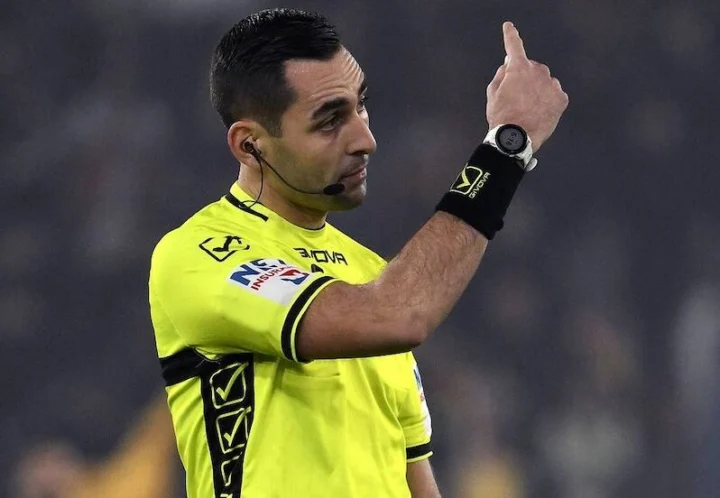 ref cam arbitri Rocchi rimanda Colombo