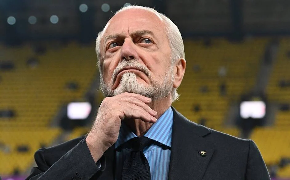 De Laurentiis Napoli stadio De Laurentiis Conte