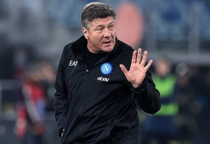 Mazzarri Napoli -Hellas Verona Champions Milan-Napoli