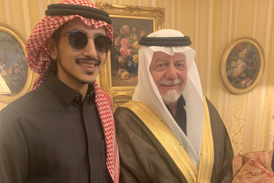 Il De Laurentiis geopolitico: «straordinaria democratizzazione dell’Arabia Saudita»