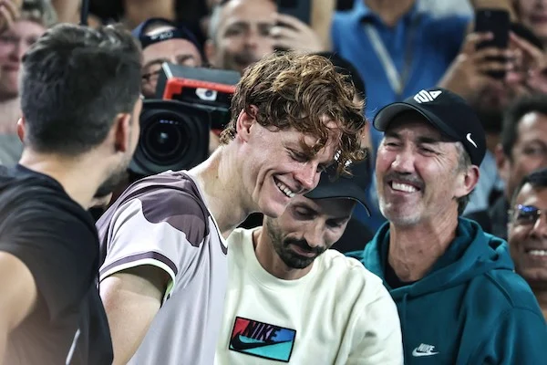 sinner coach vagnozzi la nostra stima in lui 232 aumentata dopo la finale persa al roland garros
