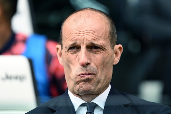 Allegri: «Quella di Vlahovic è una normale sostituzione. Futuro? Di sicuro non c’è niente»