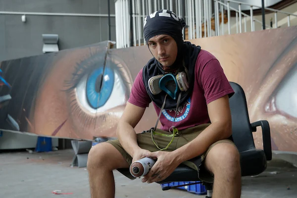 Jorit again, stavolta con un murales del Napoli più forte di tutti i tempi (Repubblica) Jorit again, stavolta con un murales del Napoli più forte di tutti i tempi (Repubblica)