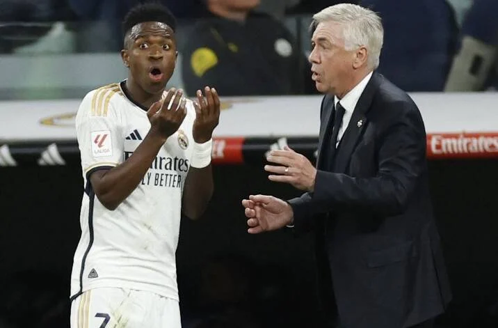 Real Madrid Champions Vinicius Ancelotti