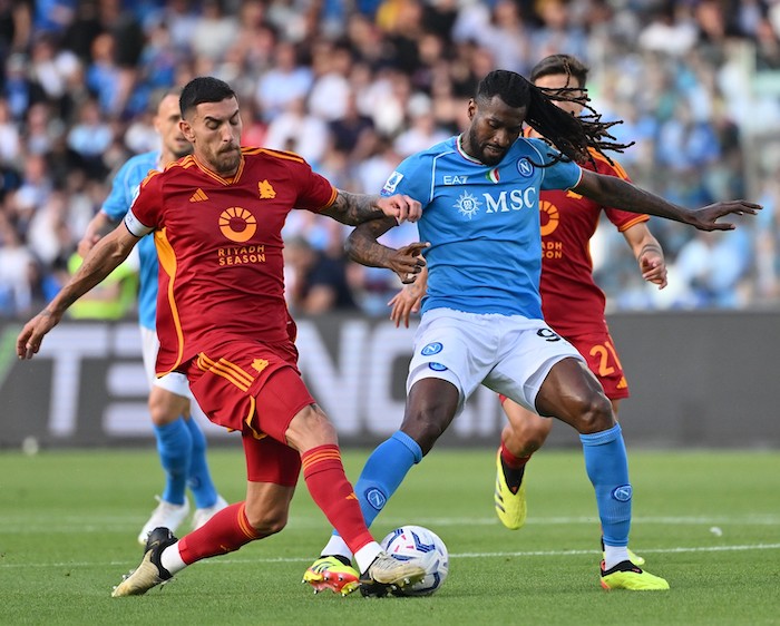 Napoli Roma 2 1, Osimhen porta avanti gli azzurri su rigore (LIVE)