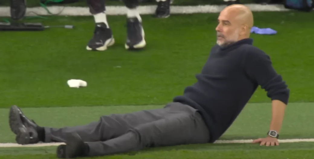 Guardiola City Tottenham Ortega Son