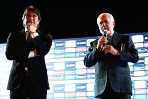 napoli serie a Conte De Laurentiis