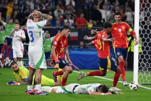 Italia spagna autogol