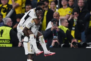 Real Madrid Champions Vinicius Ancelotti calafat