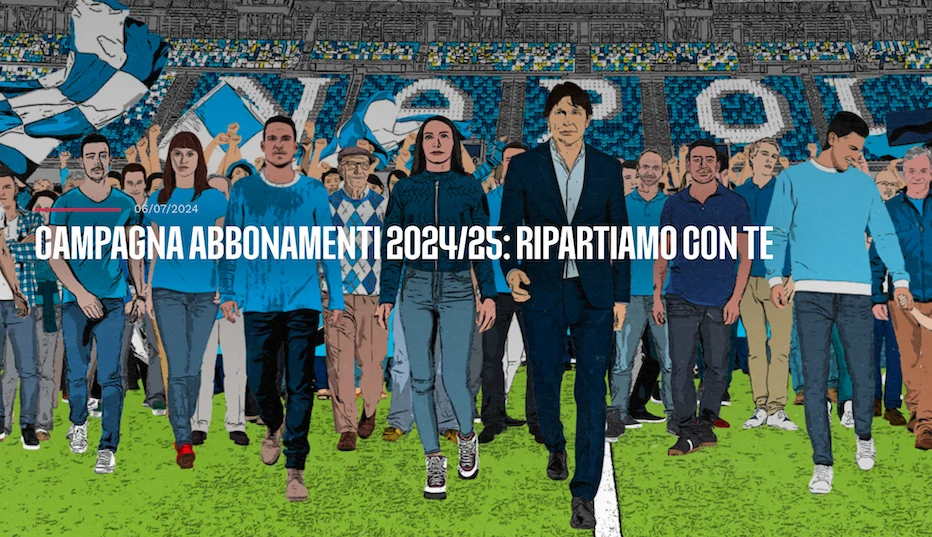 campagna abbonamenti Napoli