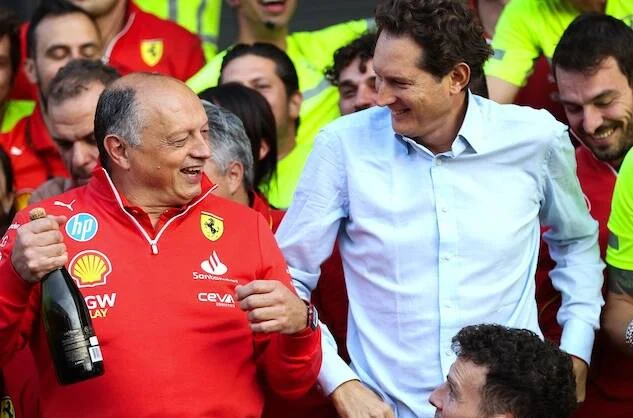 Giuntoli e Vasseur