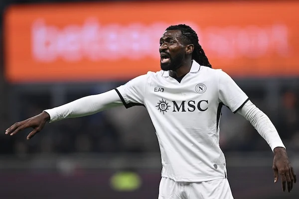 Anguissa potrebbe restare a Napoli, congelato Musah (Di Marzio) Anguissa potrebbe restare a Napoli, congelato Musah (Di Marzio)