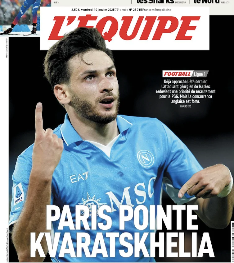 Kvaratskhelia L'Equipe