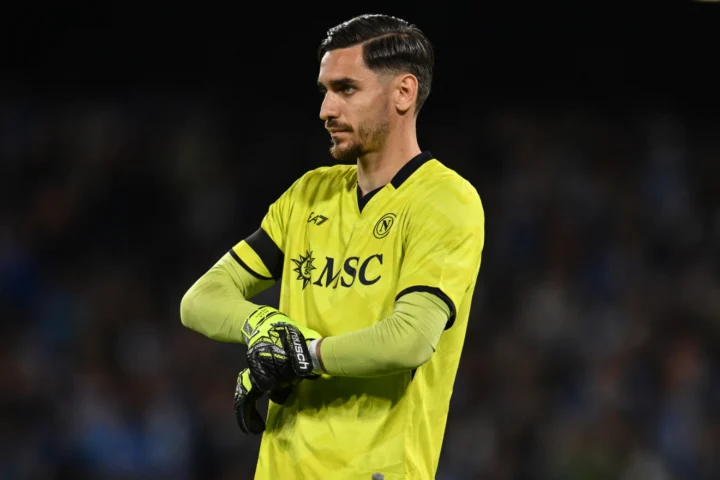 Meret, portiere del napoli