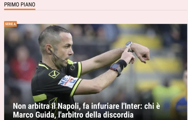 la gazzetta sbatte il molto presunto mostro guida in prima pagina così l inter sta avvelenando i pozzi