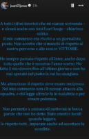 juan jesus risponde agli insulti degli interisti imparate ad accettare le sconfitte il mio commento era per biasin