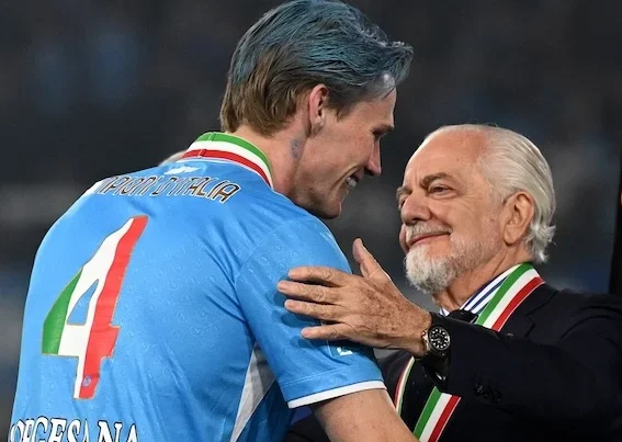 De Laurentiis: «Finché vivo, non vendo il Napoli. Non lo venderei nemmeno per due miliardi e mezzo»