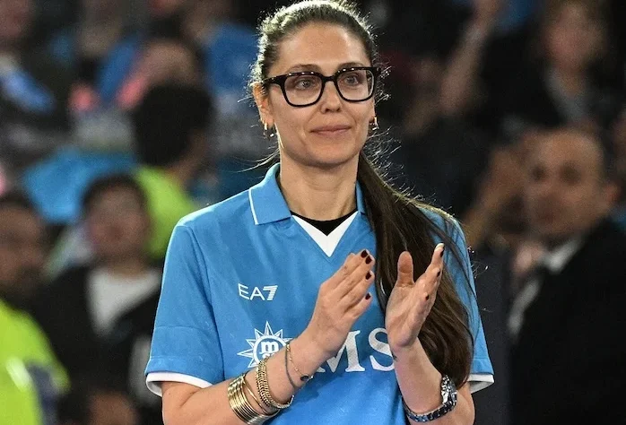 Valentina De Laurentiis la prima ad aver capito che il Napoli calcio è cultura Valentina De Laurentiis la prima ad aver capito che il Napoli calcio è cultura