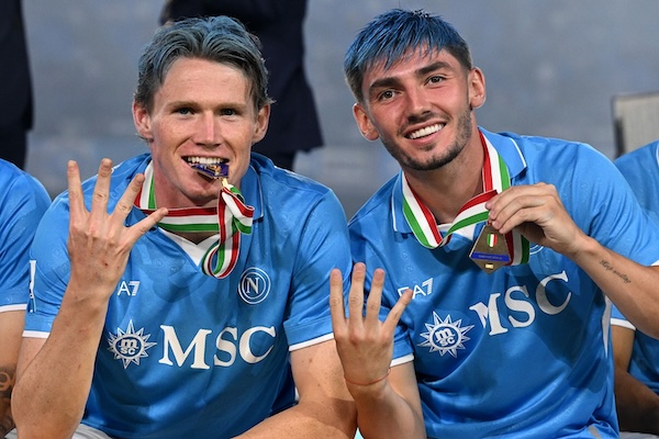 Gilmour telecronache del Napoli