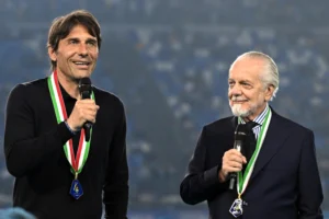 de laurentiis Conte Calcio Napoli Conte e De Laurentiis