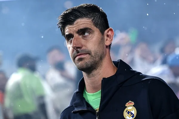 courtois critica tebas mai visto un presidente di lega parlare cos236 cercano di nascondere le cose