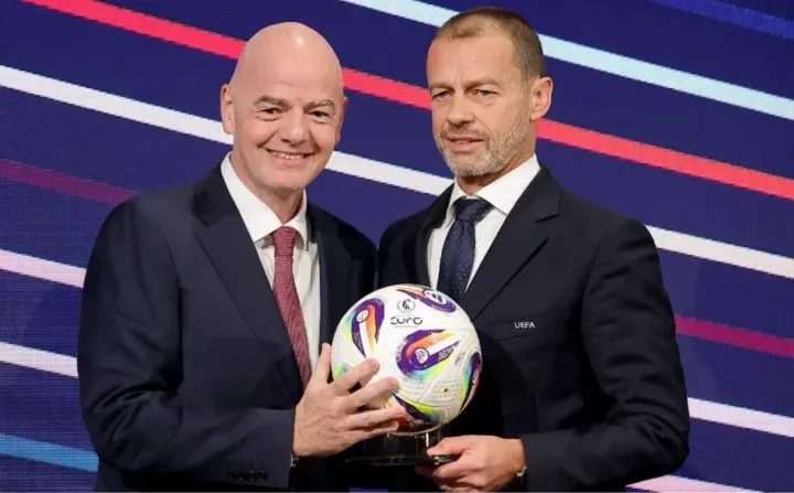 Ceferin Infantino Fifa