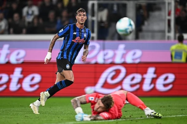 daniel maldini pu242 approfittare dell8217assenza di lookman per imporsi ma 232 ancora discontinuo rmc sport