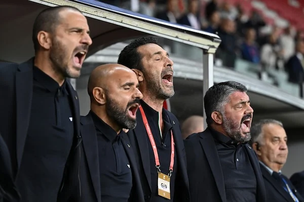 Da Italia Germania 4 3 a Israele Italia 4 5. La realtà è deprimente, bisogna pure esultare per questa vittoria