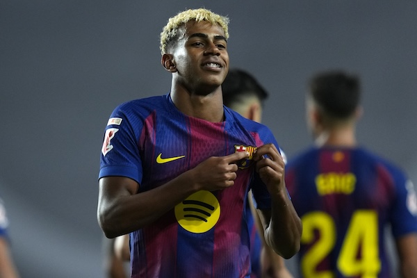 villarreal barcellona- la liga calcio, Yamal, mendes