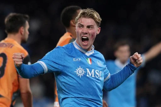 Hojlund cecchino da Champions: 7 gol su 15 tiri, una percentuale del 47% (Corsport)