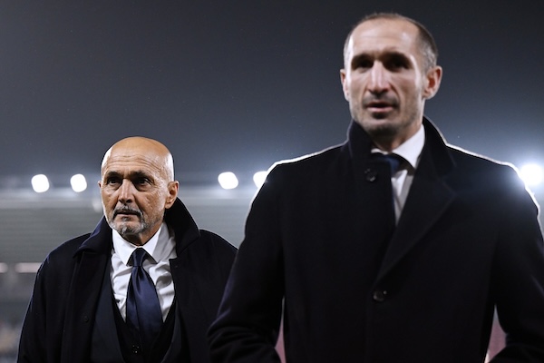 La Juventus non dormirà a Napoli chiellini Spalletti