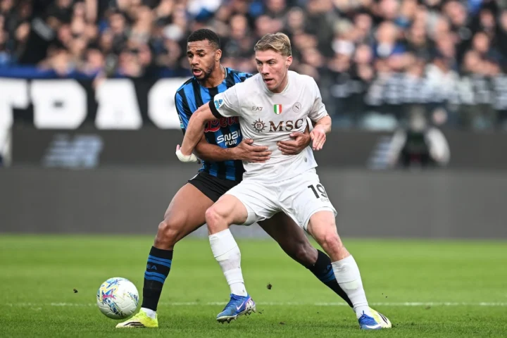 Hojlund Atalanta-Napoli Assurdo gol annullato a Gutierrez