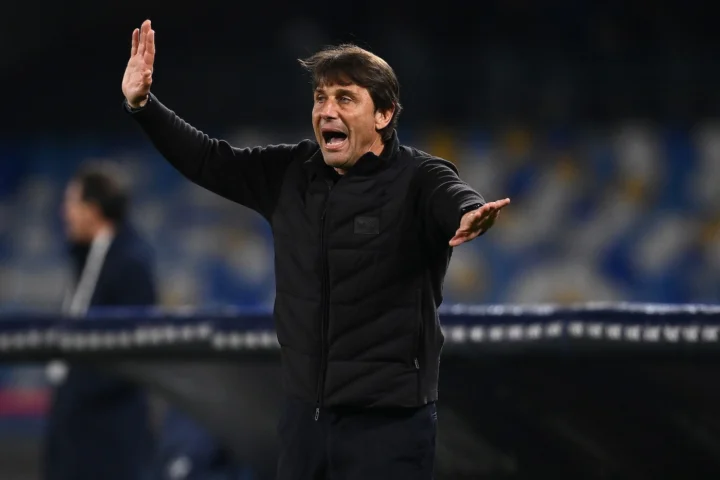 L'allenatore del Napoli, Antonio Conte.