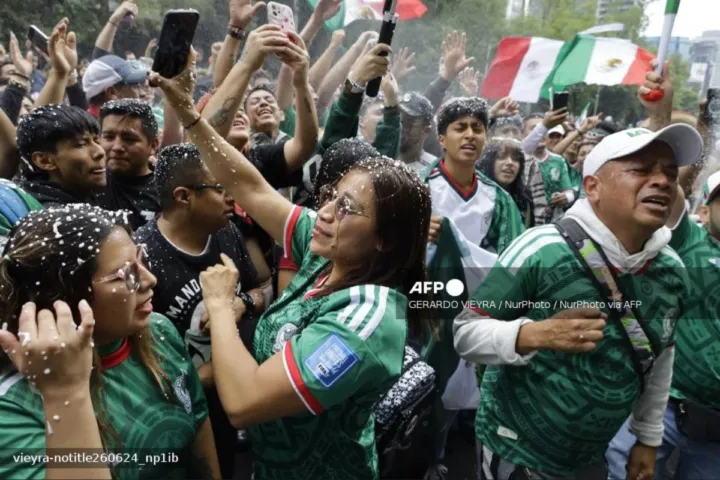Tifosi del Messico ai Mondiali