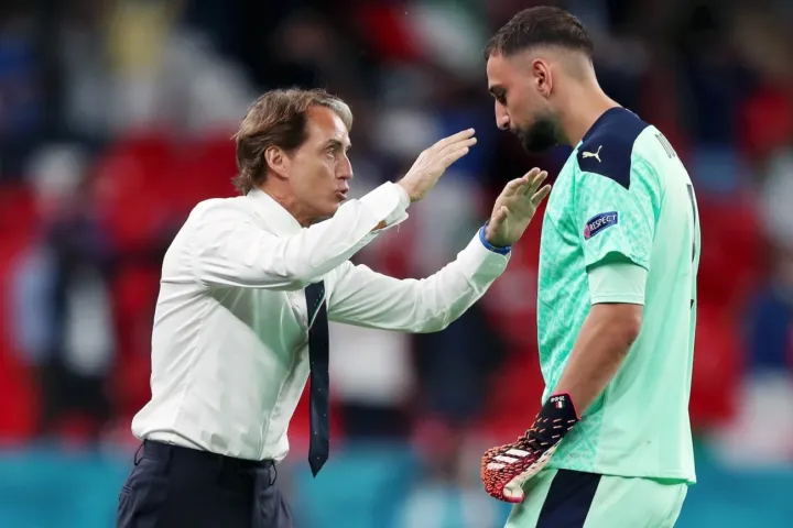 Donnarumma e Mancini