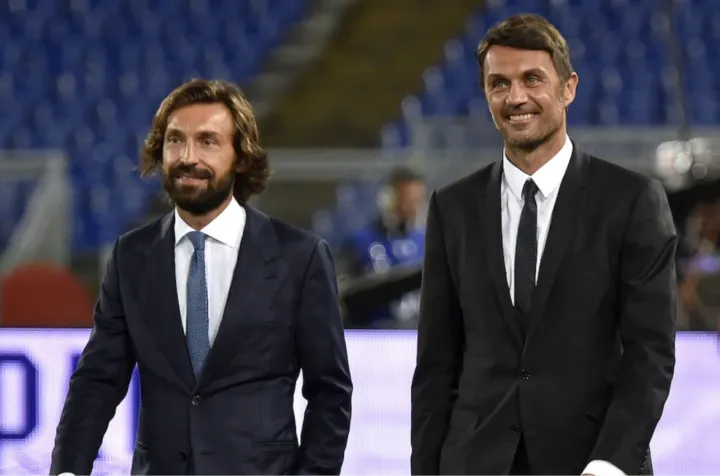 Pirlo e Maldini