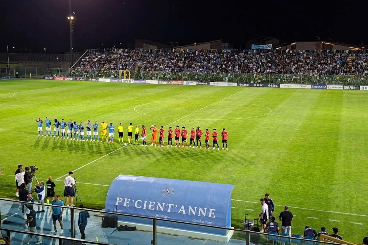 RILEGGI LIVE – Napoli-Celta Vigo 1-1: Jutgla pareggia su errore di De Bruyne. Lucca sfiora il gol