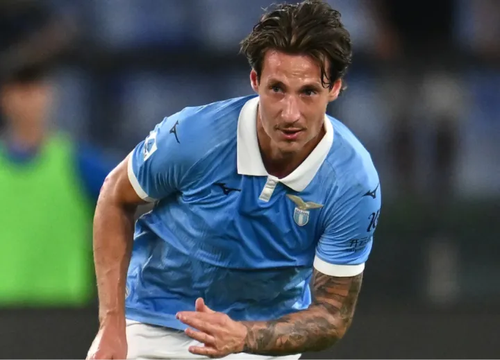 Andrea Pinamonti in maglia Lazio