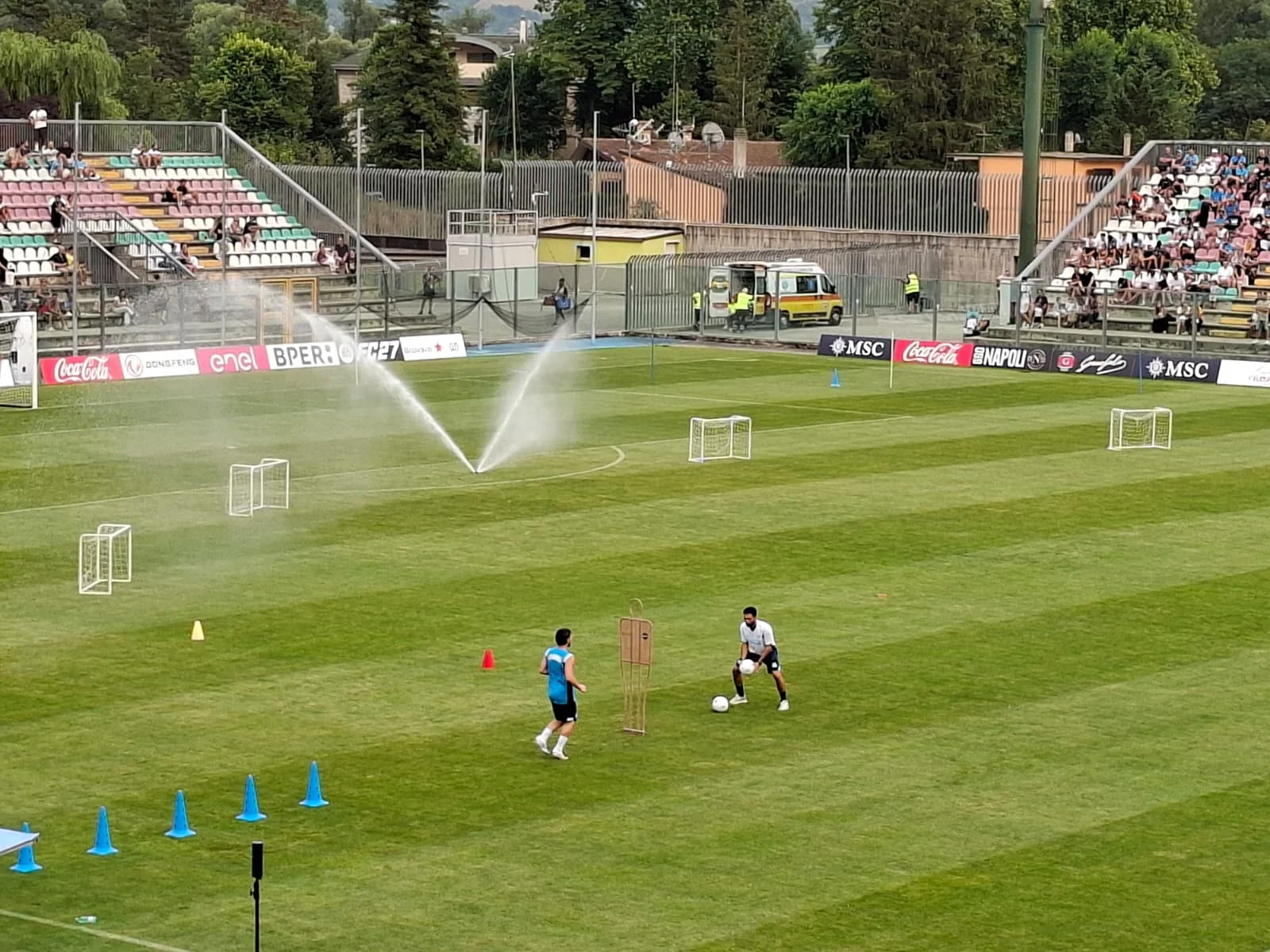 Castel Di Sangro, riecco Gilmour in campo: lavoro differenziato per lo scozzese