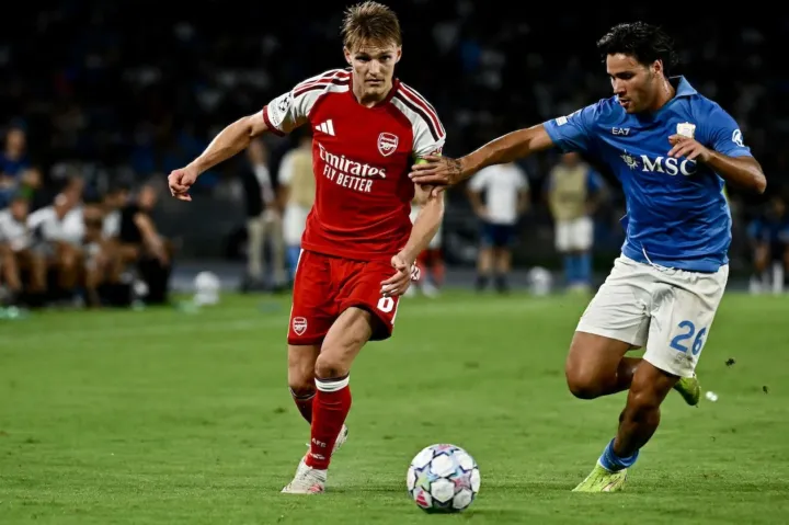 Odegaard e Vergara
