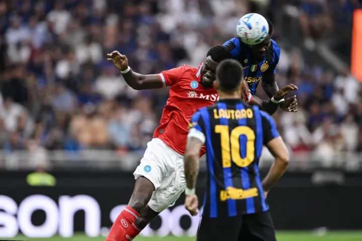 Gol di Thuram su Badiashile