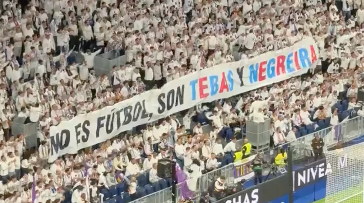 Il Bernabéu si schiera con Florentino contro Tebas: “Non è calcio, è Tebas e Negreira”